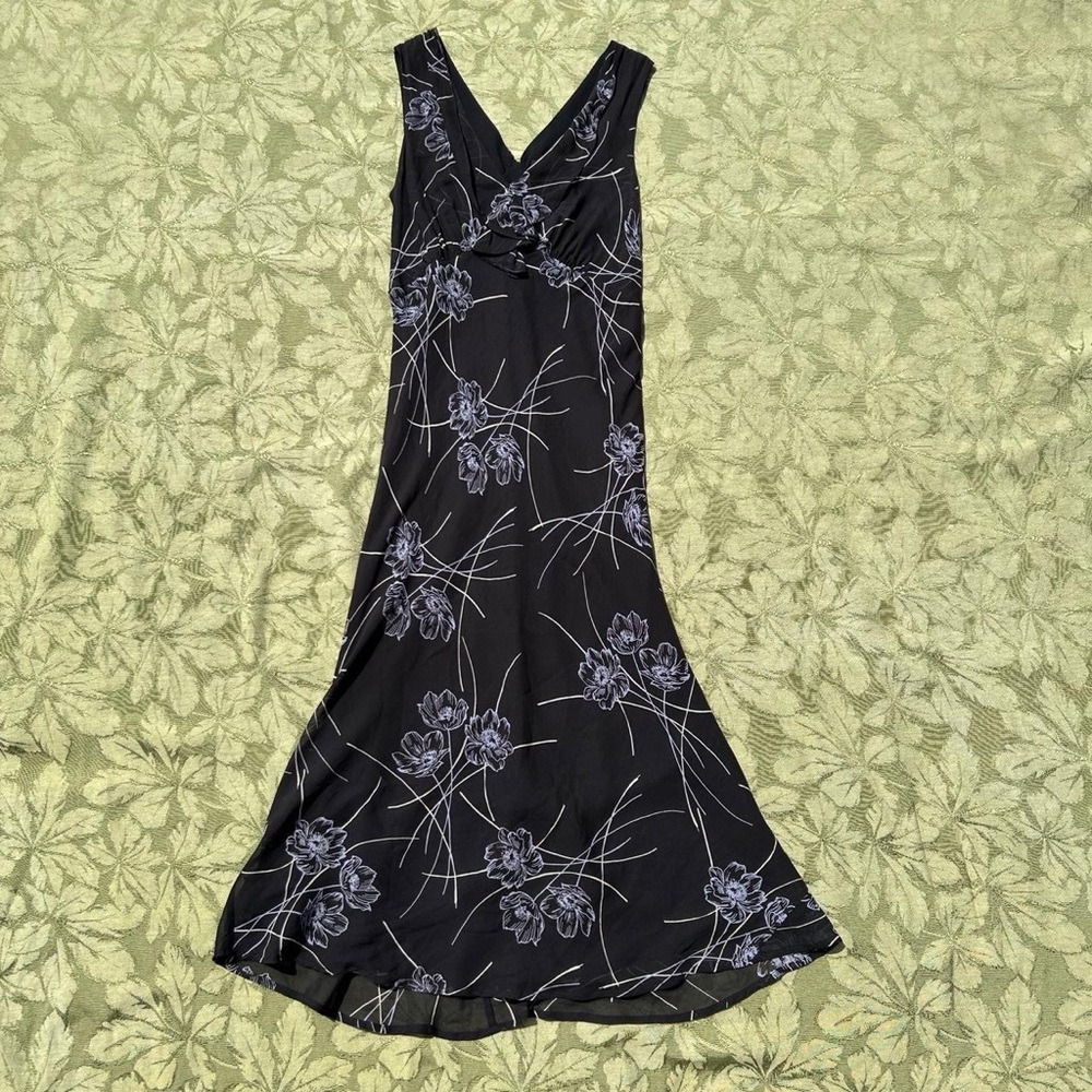 Gorgeous Vintage Silk floral dress!